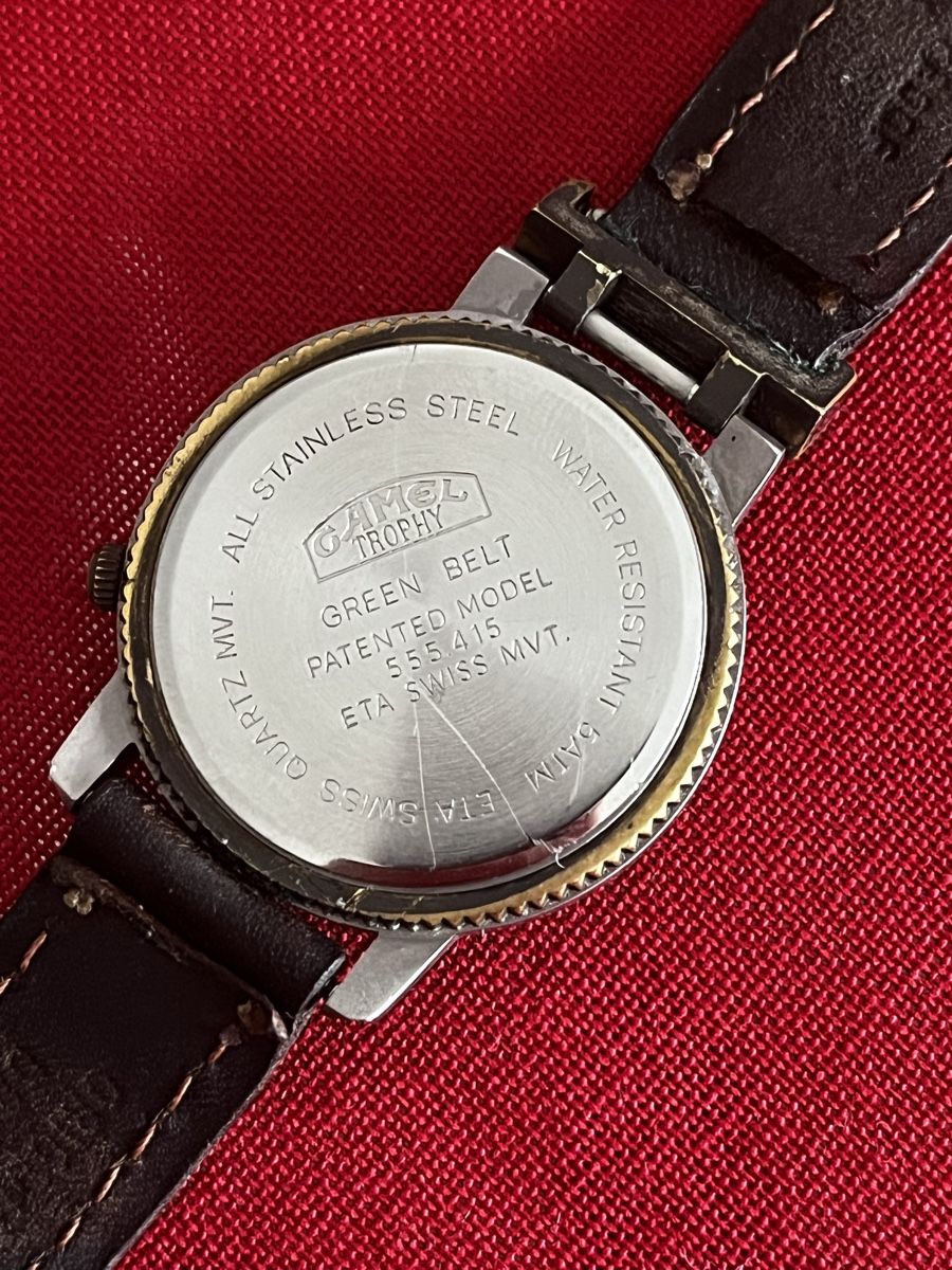 Uhren: Vintage Camel Trophy Quartz Watch – Defekt aus Genève von  2