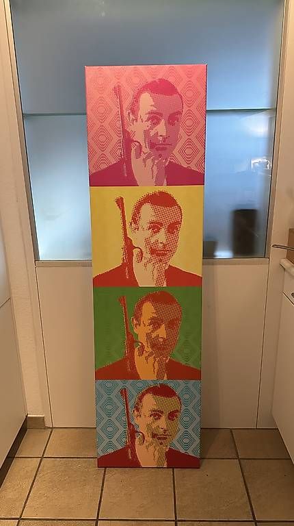 Foto & Immagini: 007 James Bond Bild Leinwand – Usato da Bremgarten AG venduto da Slideshaker 1