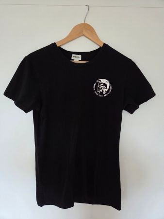 Diesel Underwear Only The Brave T-Shirt S Schwarz Mohawk