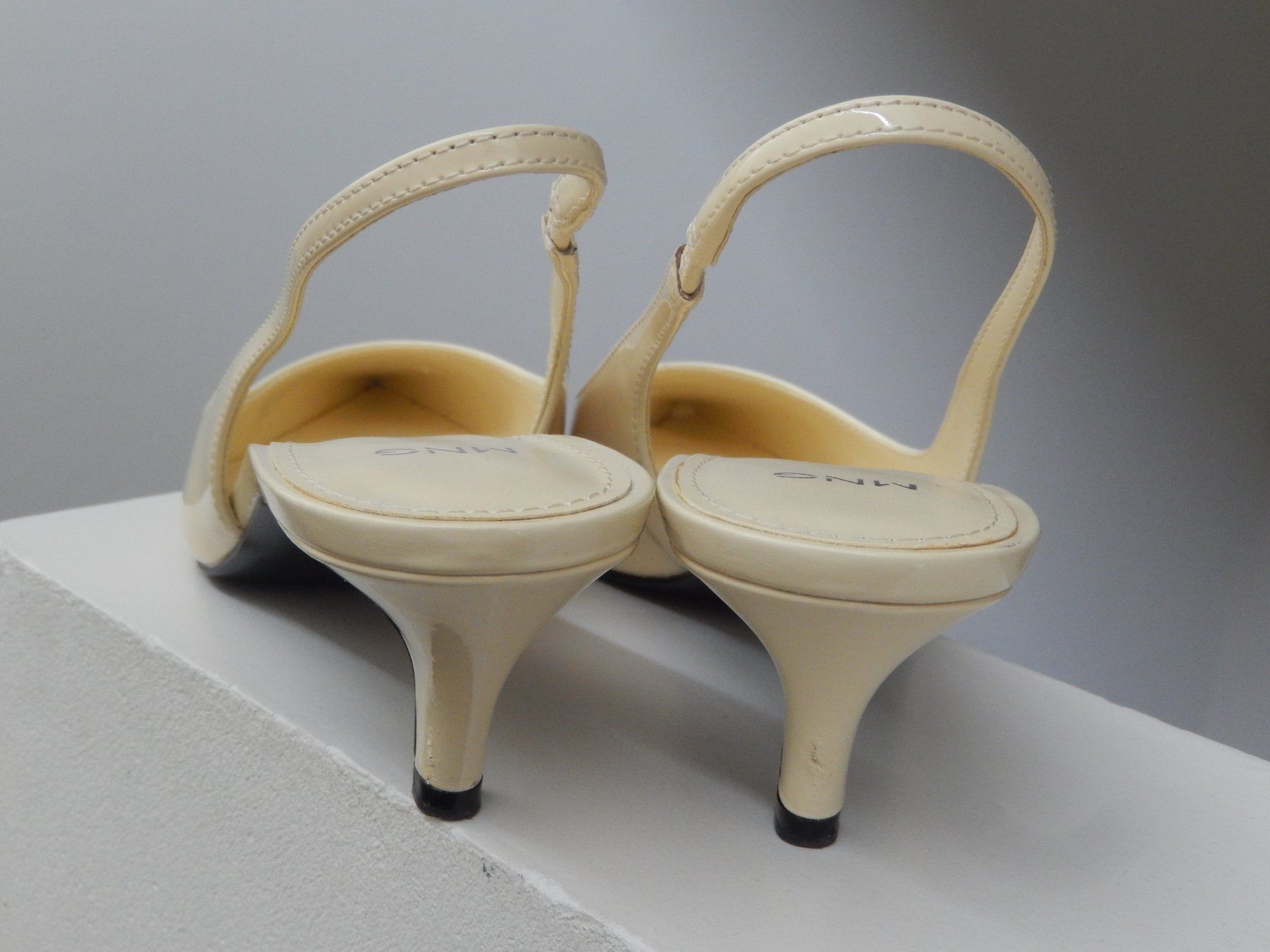 Mango Chaussures femmes: MNG Mango Slingbacks Gr. 36, pastellgelb – D'occasion à Tuggen par vivira 4