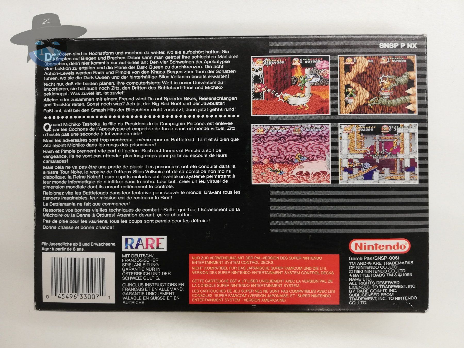 Nintendo Spiele: Battletoads - Battlemaniacs / Super Nintendo SNES – Gebraucht aus St. Gallen von  1
