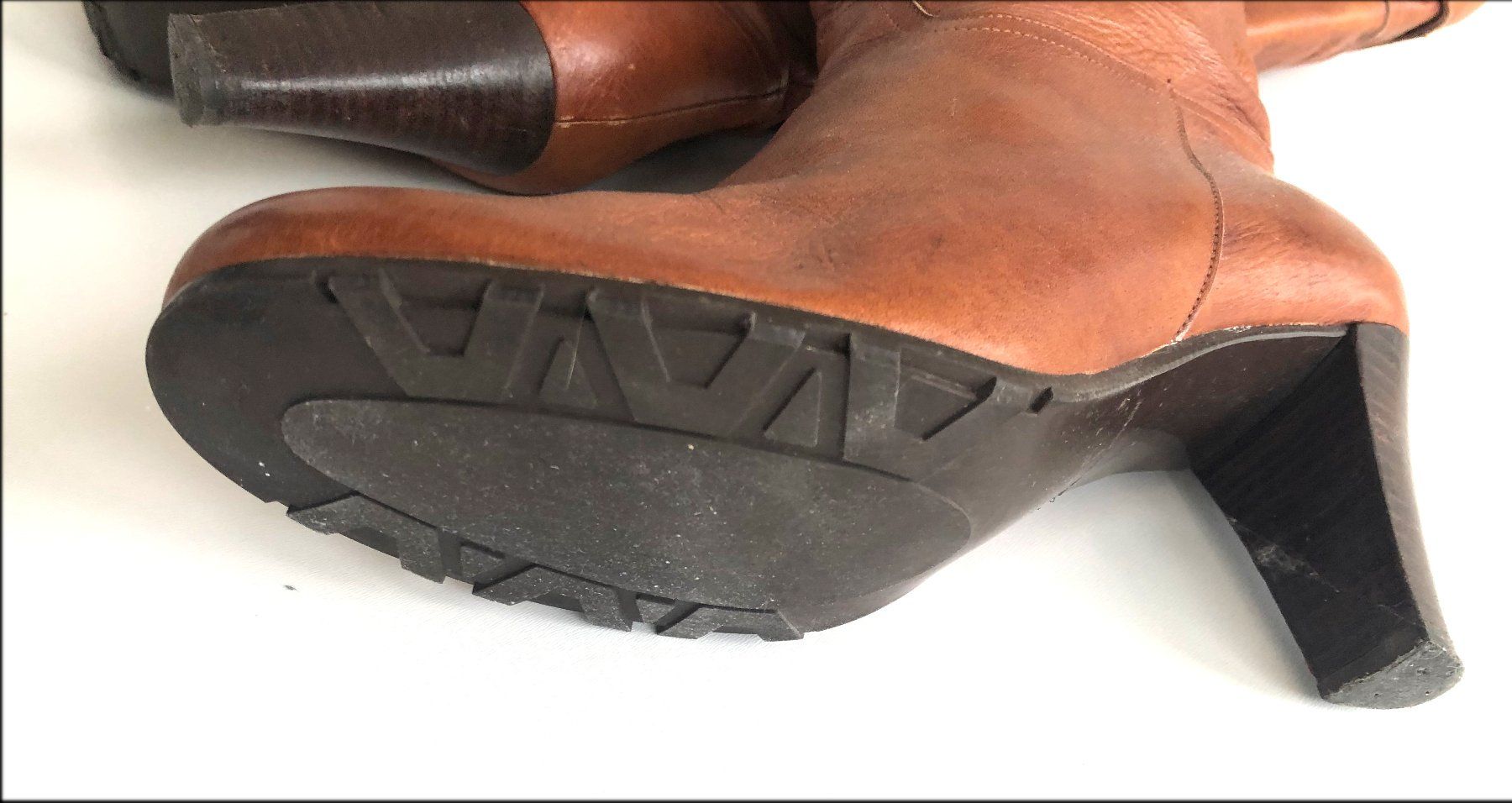 Scarpe da donna: Bottes en cuir vintage t.39 – Nuovo (secondo la descrizione) da Clarens venduto da alice_merveilles 2