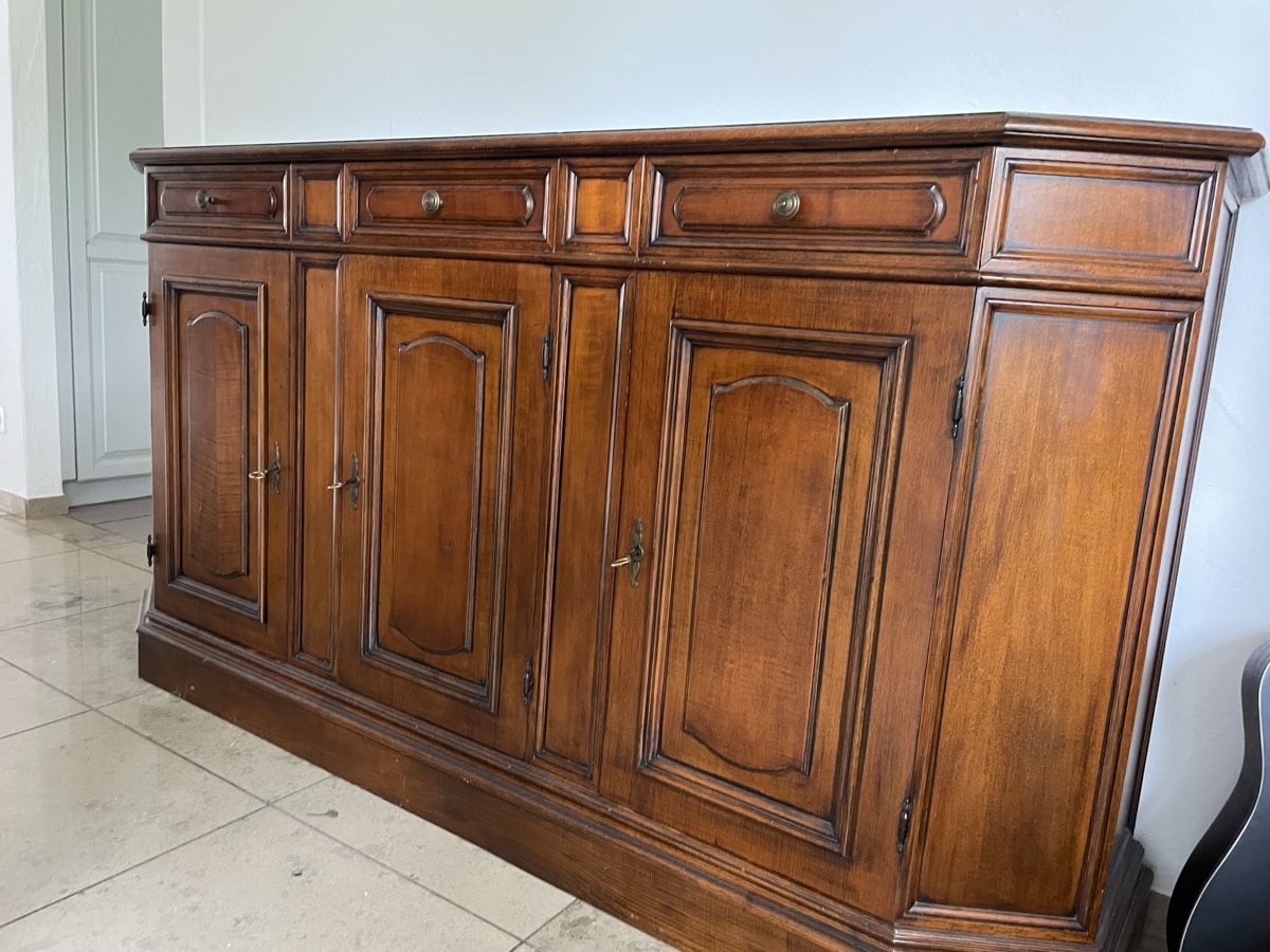Cassettiere: Sideboard Holz dunkel mit Schubladen – Usato da Au ZH venduto da PeaceundBluemli 1