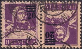 K15, (20c violett) gestempelt WESEN: 1.Mär.1923, Kat: 140.-