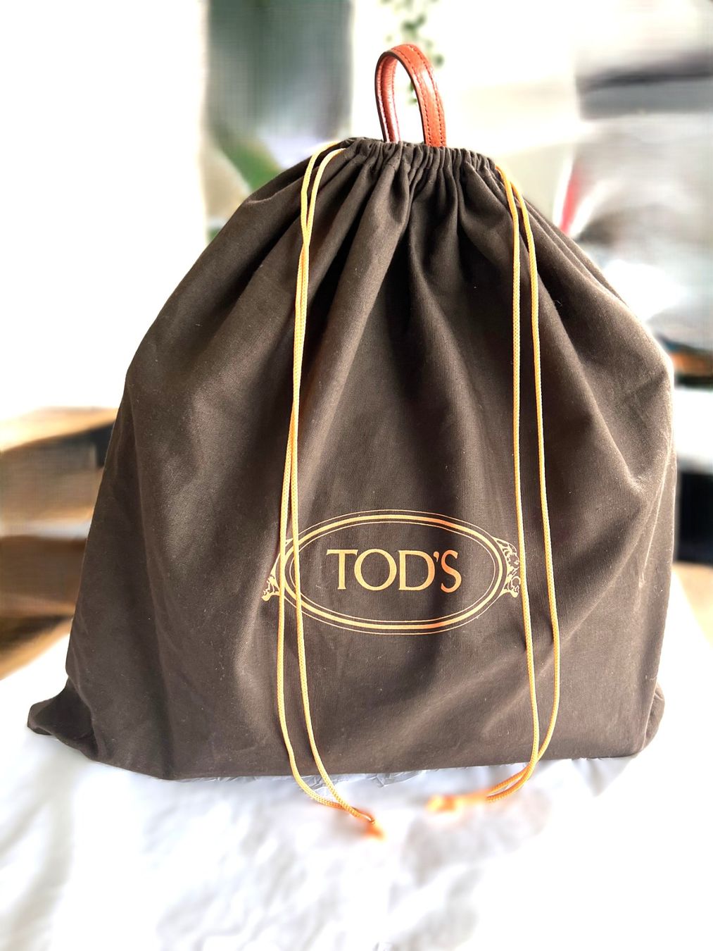 Tod'S Borse da donna: Sac à main Tod's en cuir orange, parfait état! – Usato da Vevey venduto da StudioJAD 2