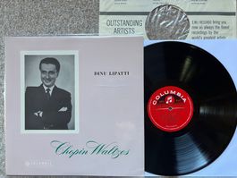Chopin Dinu Lipatti – Waltzes UK LP GEWASCHEN TOP