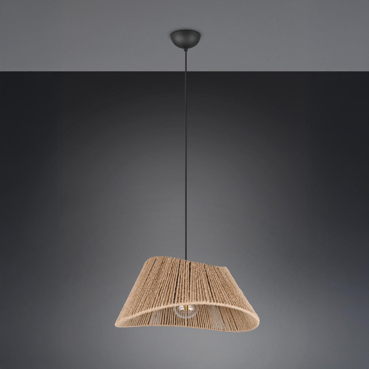 Lampadari & plafoniere: Pendelleuchte, Höhe anpassbar, 52 cm Ø – Nuovo (secondo la descrizione) da Kreuzlingen venduto da Smart-Light 6