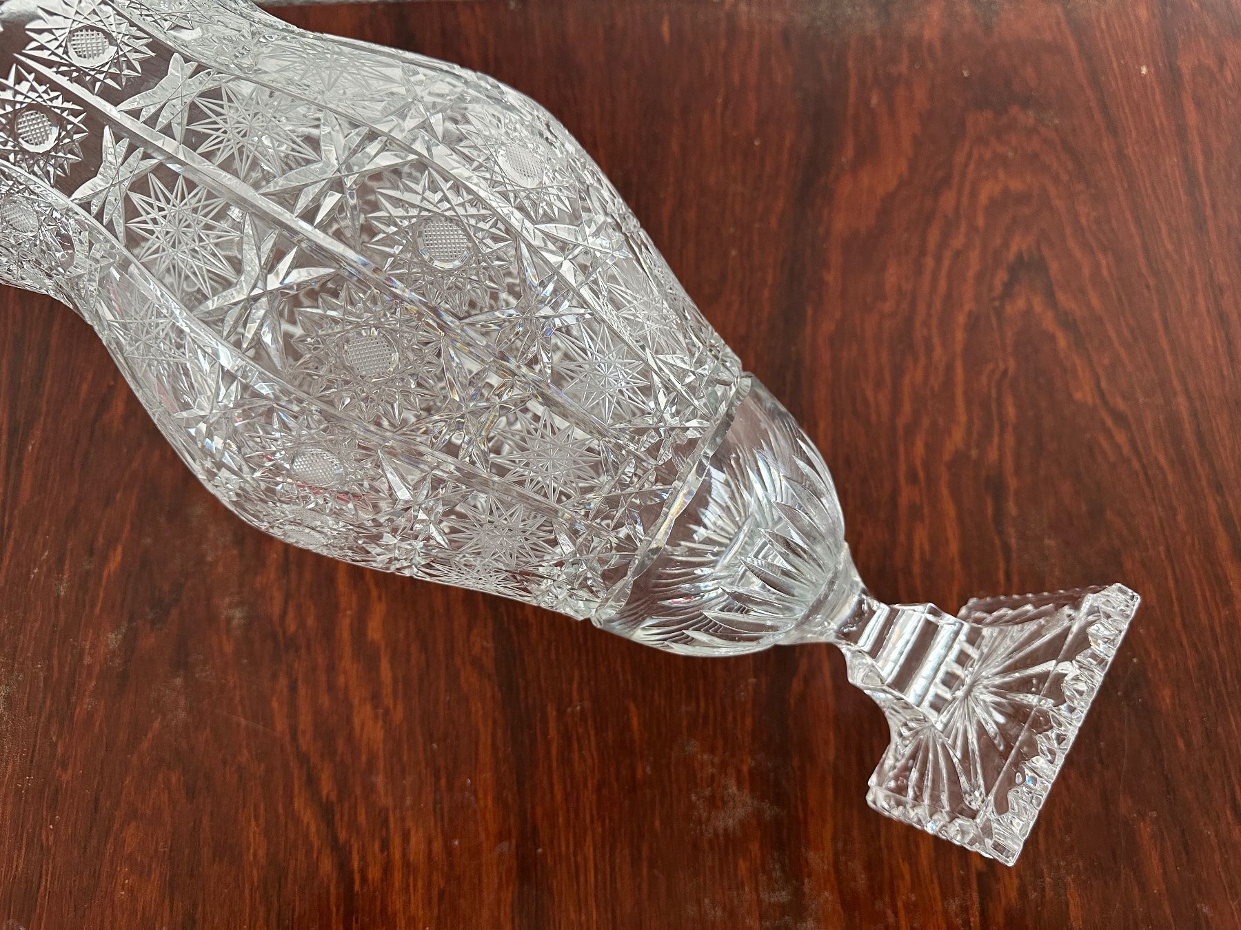 Vasi & Recipienti: grosse Vintage Kristallglas Vase – Usato da Zürich venduto da frauflufelberg 7