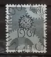 ET) 448-, Europamarken ET Vollstempel Kt. 22.-