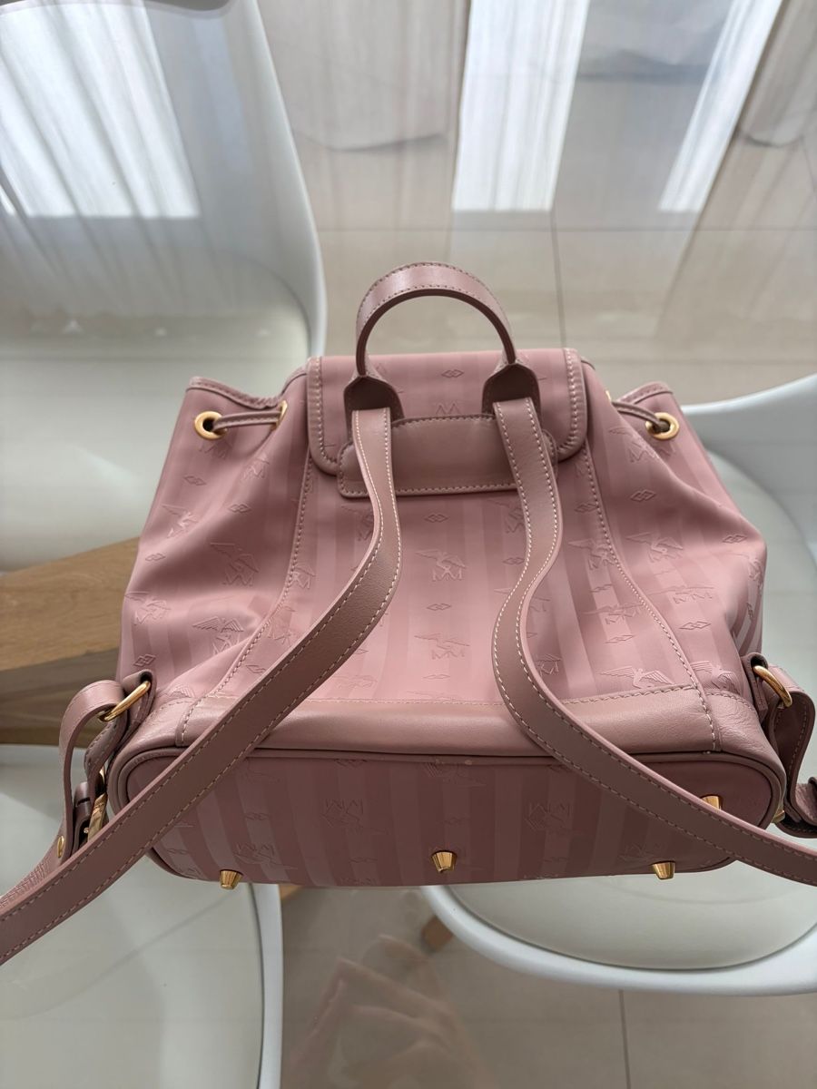 Maison Mollerus Zaini: Maison Mollerus - Brugg Rucksack Rose/Gold – Usato da Gümligen venduto da Chants7 2