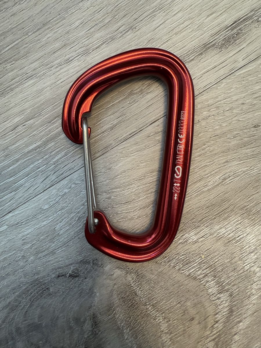 Attrezzatura da arrampicata: Black Diamond Litewire Karabiner rot – Nuovo (secondo la descrizione) da Goldingen venduto da Thomas.Perrin