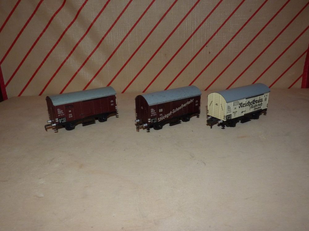 Fleischmann Trains électriques: Güterwagen Fleischmann Spur H0 – D'occasion à Rudolfstetten par Rrst1968
