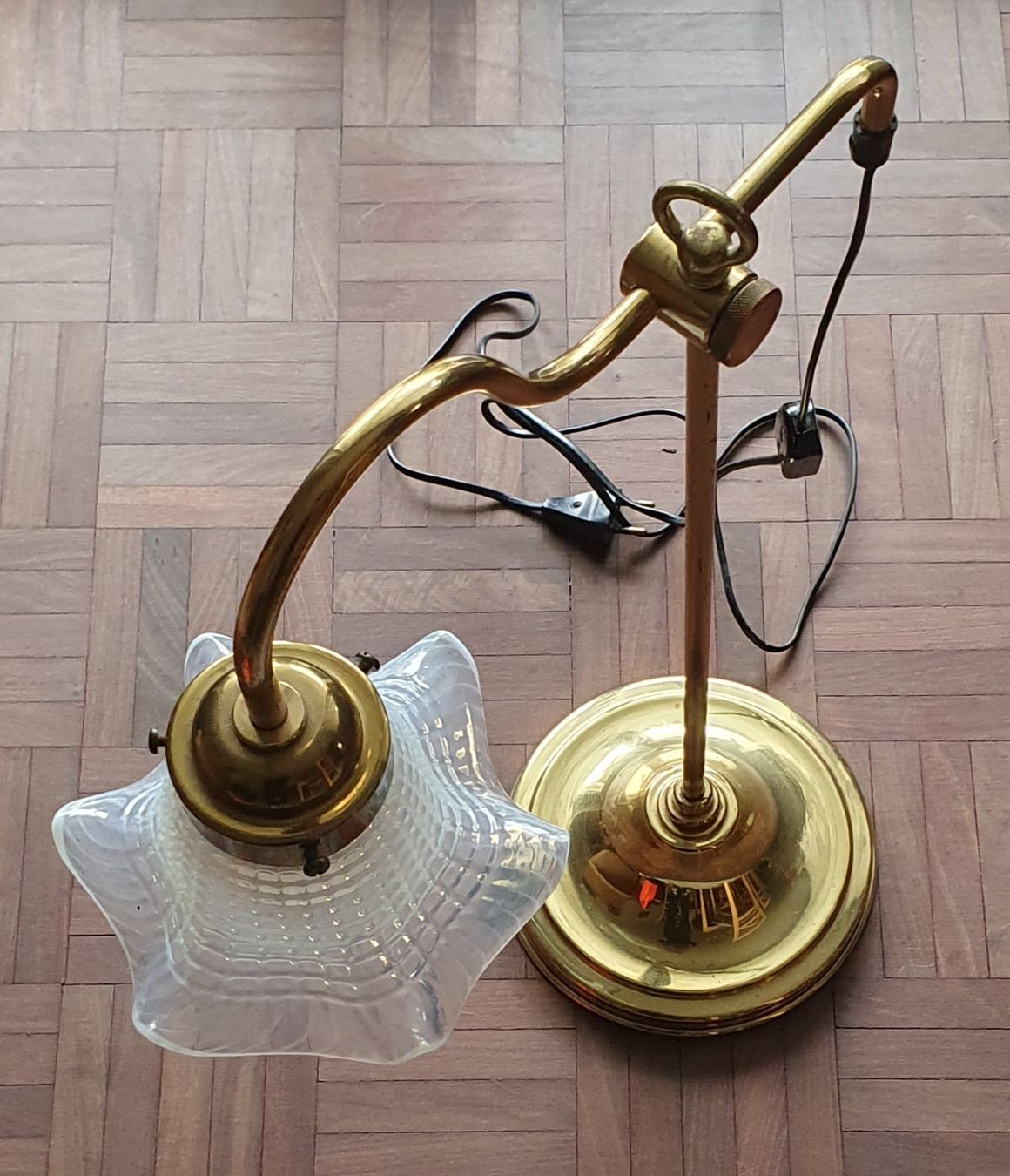 Lampen: Jugendstil Schreibtischlampe Messing – Gebraucht aus Kreuzlingen von Rschweiz1 2