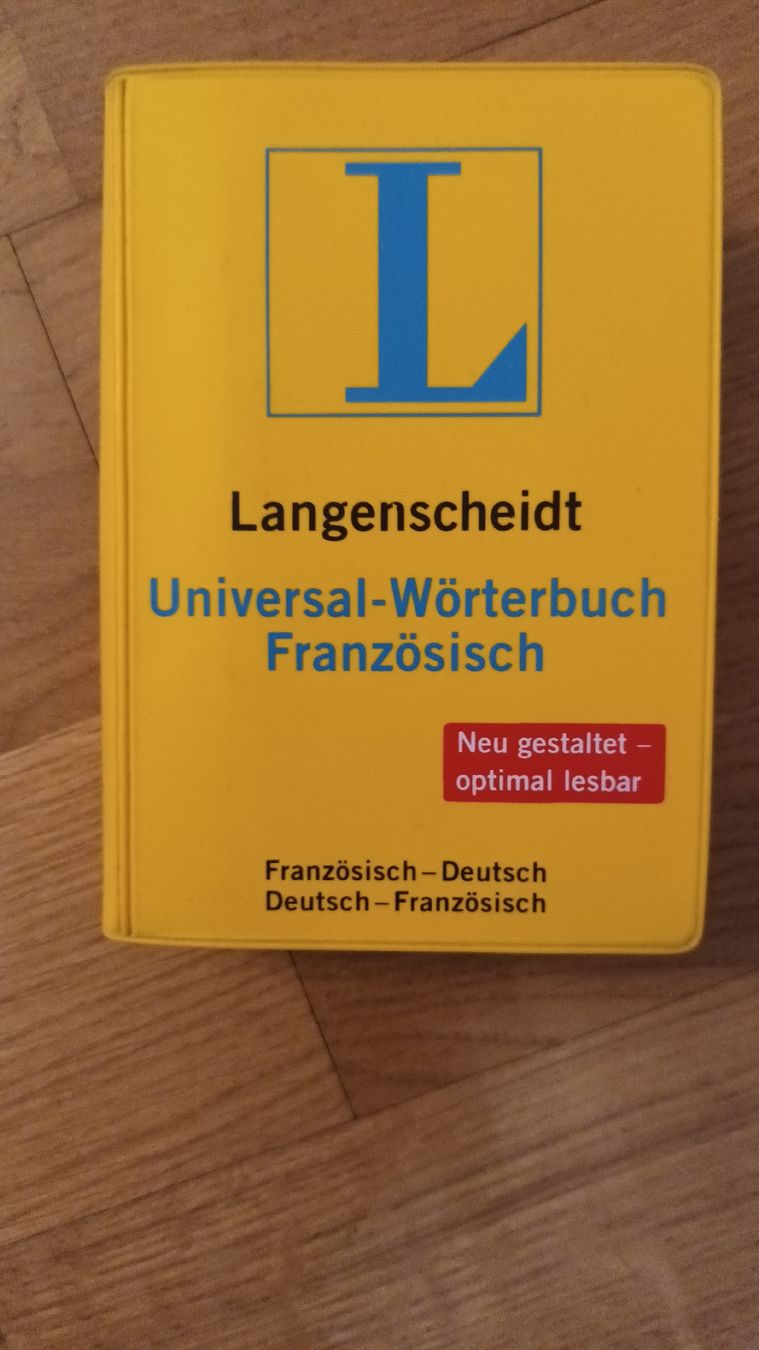 Libri: Universal-Wörterbüchlein Französisch – Usato da chur venduto da erika025