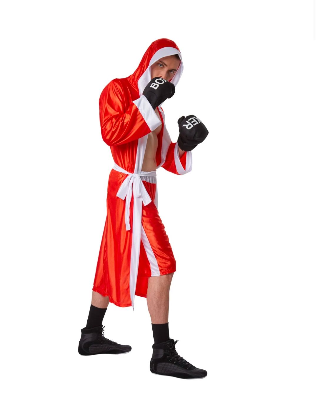 Costumi: Herrenkostüm Boxer rot/weiß S – Nuovo (secondo la descrizione) da Necker venduto da liq24 2