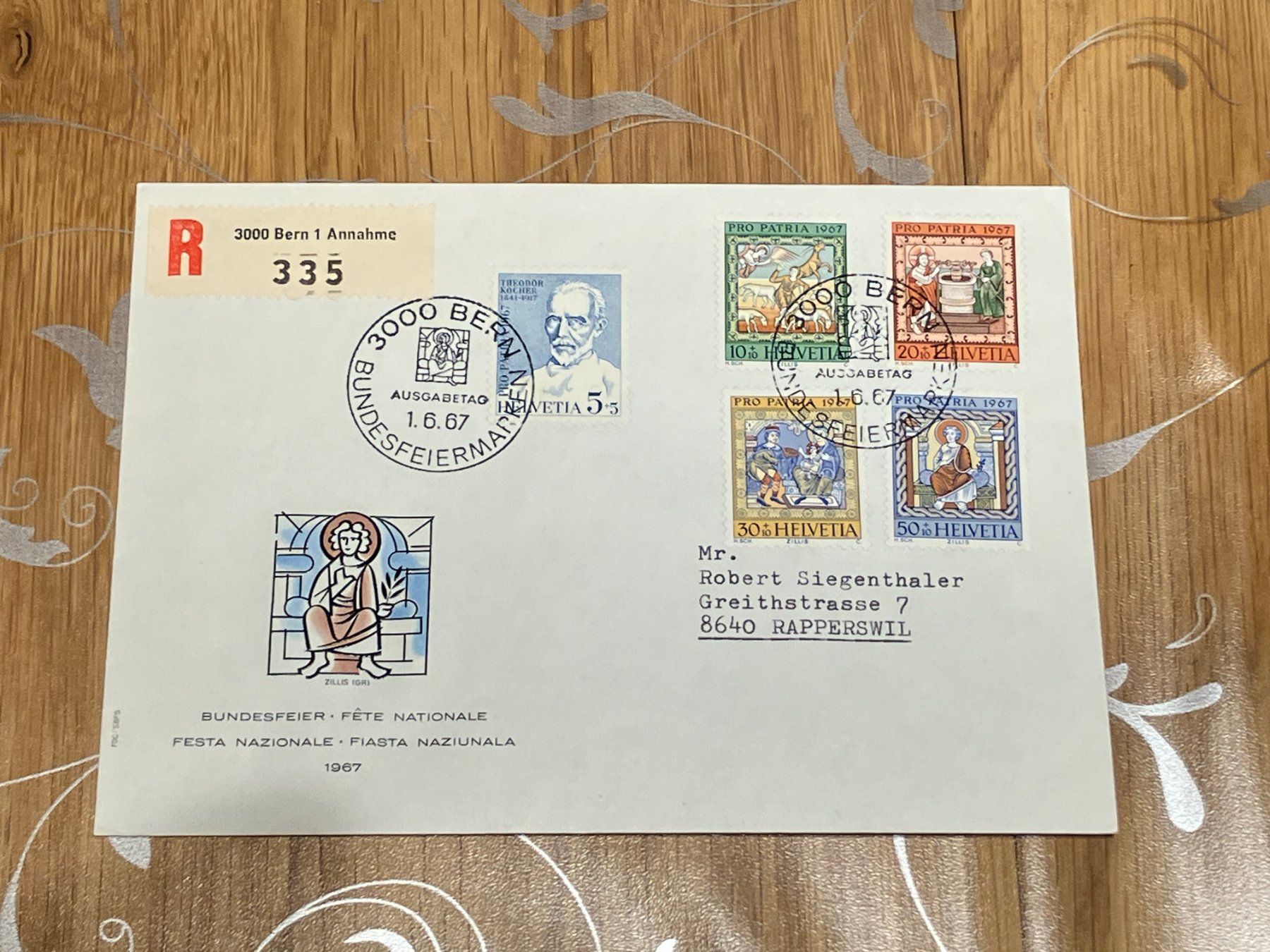 Buste & buste per spedizione: CH FDC  Einschreiben 1969 – Usato da Koblenz venduto da Markenhimmel