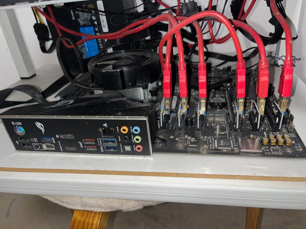 6× GPU Mining - Rig – top Zustand, getestet & betriebsbereit (Gebraucht ...