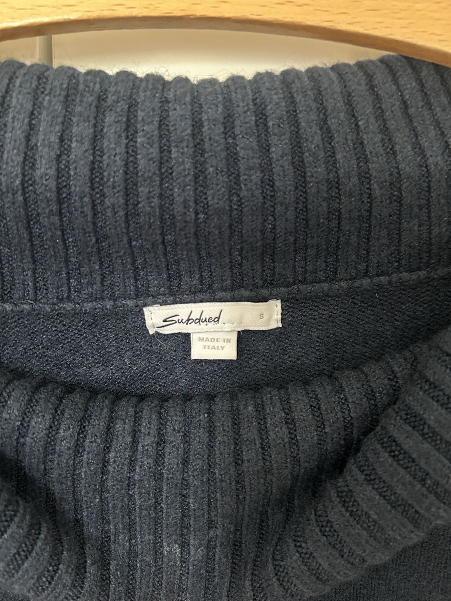 Pulls & Sweat-shirts: Offshoulder Pullover Subdued dunkelblau S – D'occasion à Bern par Vintage_Flexu 2