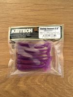 Keitech Swing Impact, 2,5", Chameleon / Black&Blue FLK