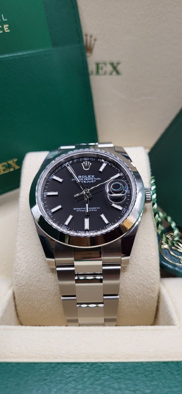 Rolex Montres: Rolex Datejust 41 | Ref. 126300 | Schwarz | Fullset – D'occasion à Zug par Mandria_n88n 4