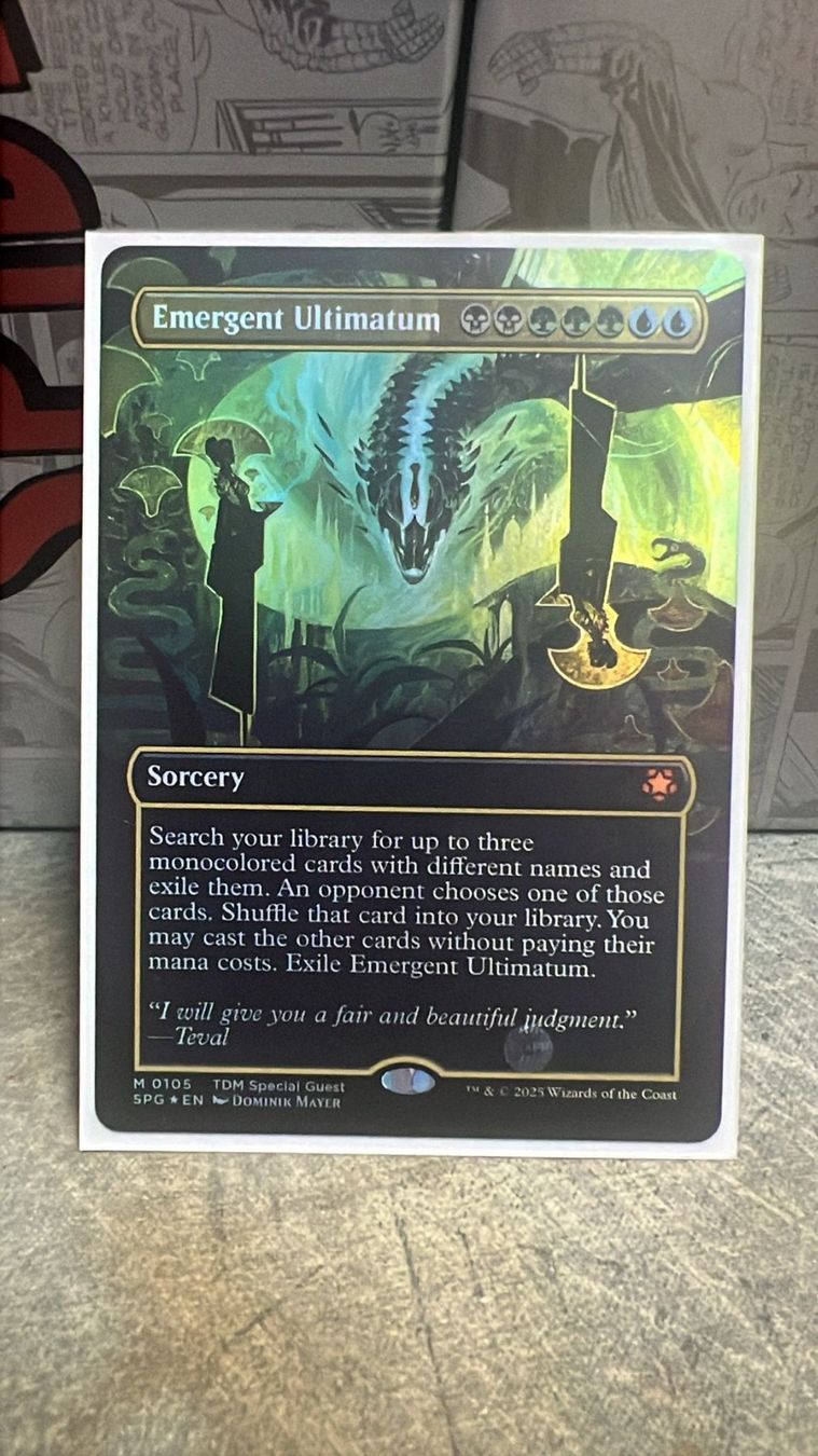 Magic The Gathering Carte collezionabili: Emergent Ultimatum Foil – Nuovo (secondo la descrizione) da Wilen b. Wollerau venduto da GarruksShop