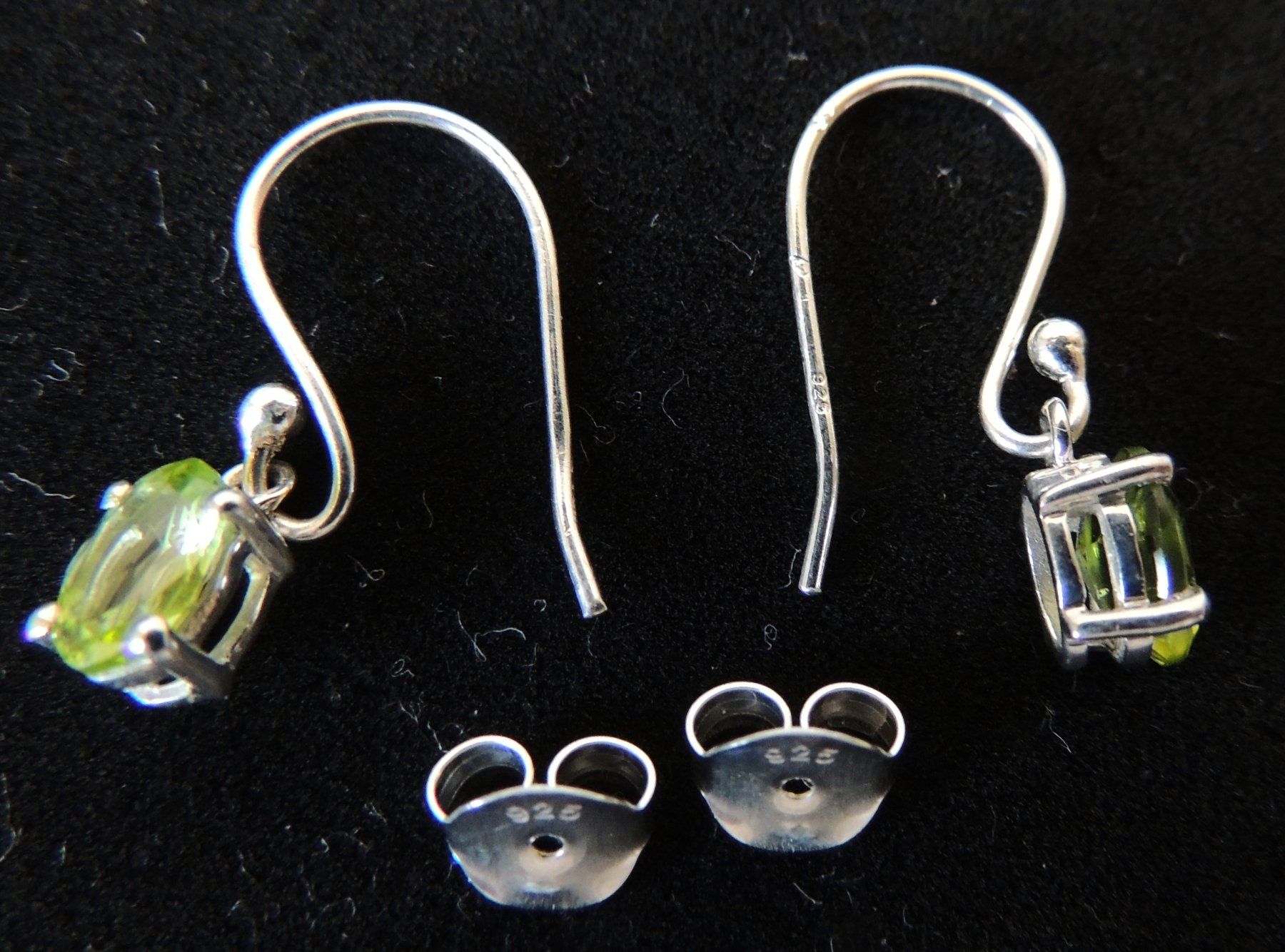 Orecchini pendenti & Orecchini a lobo: Peridot Silber 925 Ohrringe – Nuovo (secondo la descrizione) da Waldenburg venduto da schaller707 5
