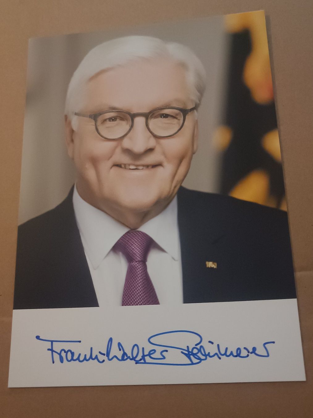 Autogramme: Frank-Walter Steinmeier - handsigniert – Gebraucht aus Menziken von Artographs