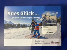 Tageskarte Bergbahnen Meiringen-Hasliberg