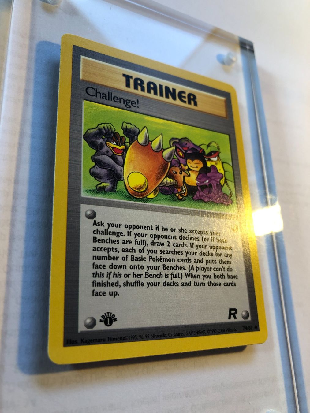 Sammelbilder & Trading cards: Challenge! (unc.) 1st Team Rocket - MINT - ab 1.- – Gebraucht aus Giubiasco von dan_pr8b 1
