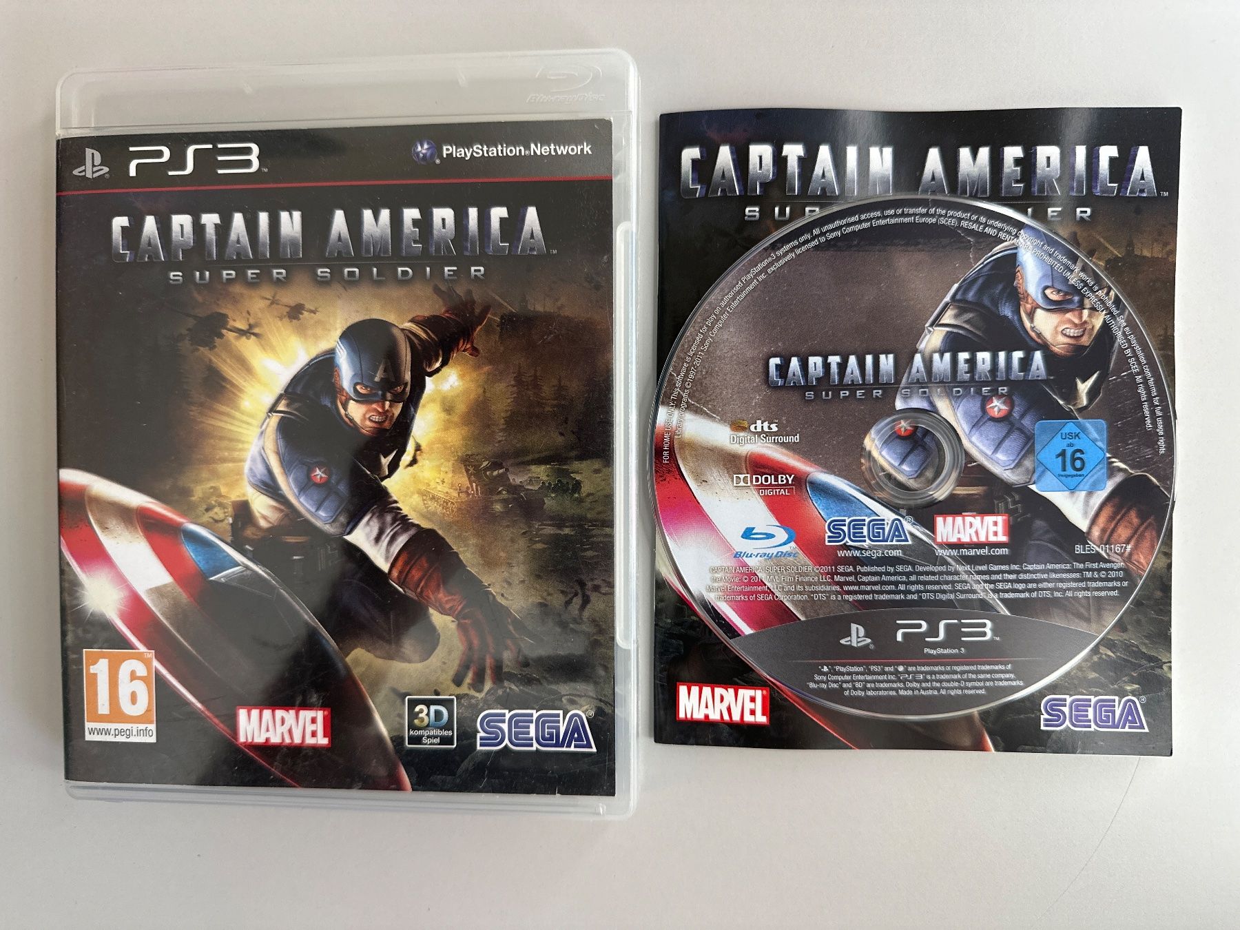 Sony Giochi: Captain America Super Soldier - PS3 – Usato da St.gallen venduto da taduz