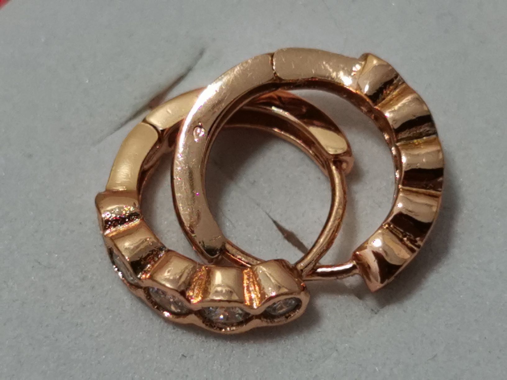 Orecchini pendenti & Orecchini a lobo: Damen Ohrstecker mit Zirkone  – Nuovo e nell'imballaggio originale da Schlieren venduto da vlalif 8