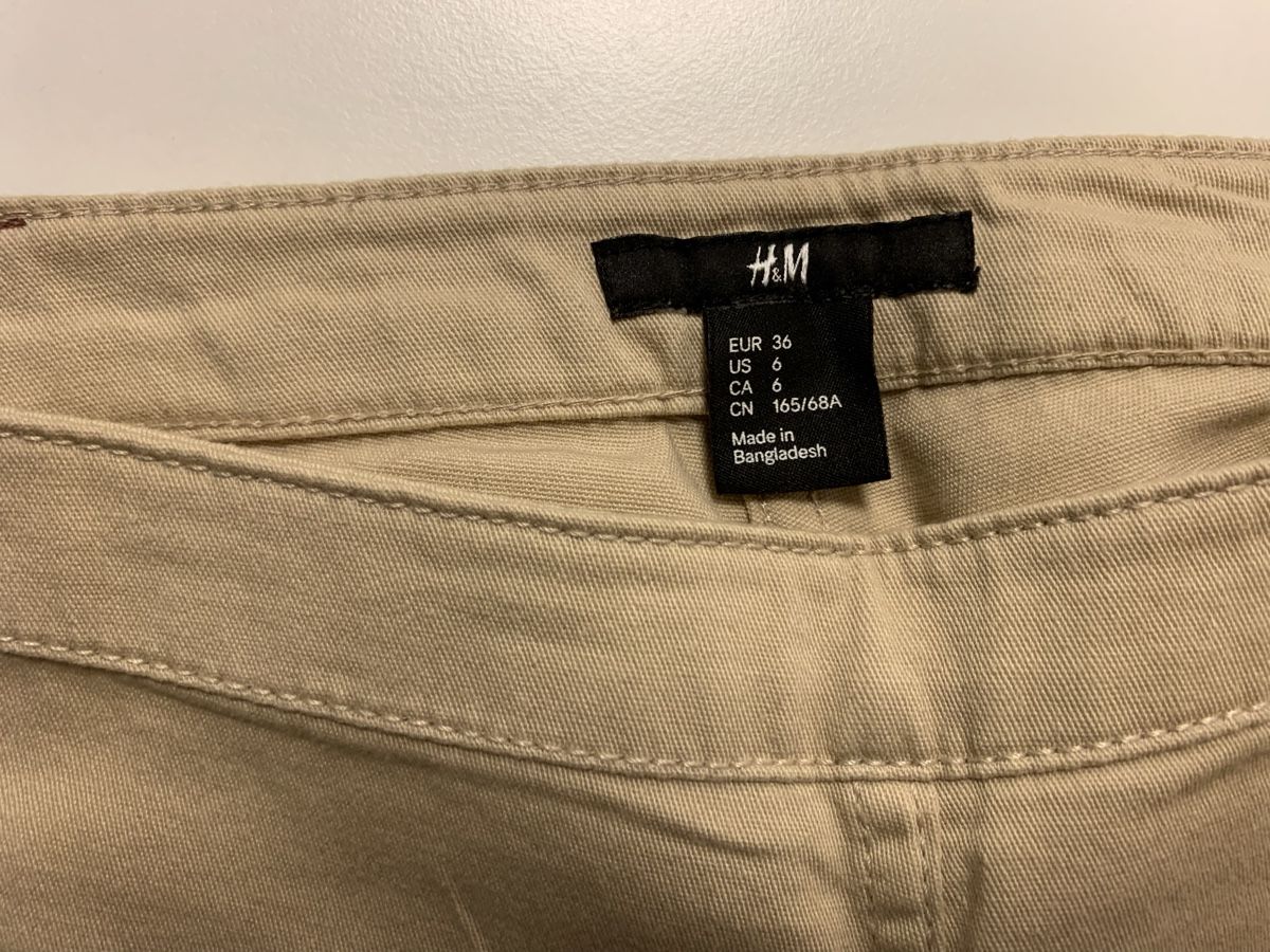 H&M Hosen: Pantalon classique beige – Gebraucht aus Montreux von iza_peche8 2