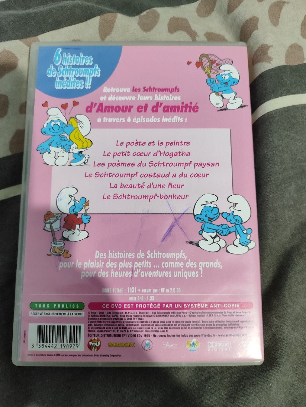 Tutti i DVDs: DVD Les Schtroumpfs Amour et amitié – Usato da Vétroz venduto da mrcl01 2