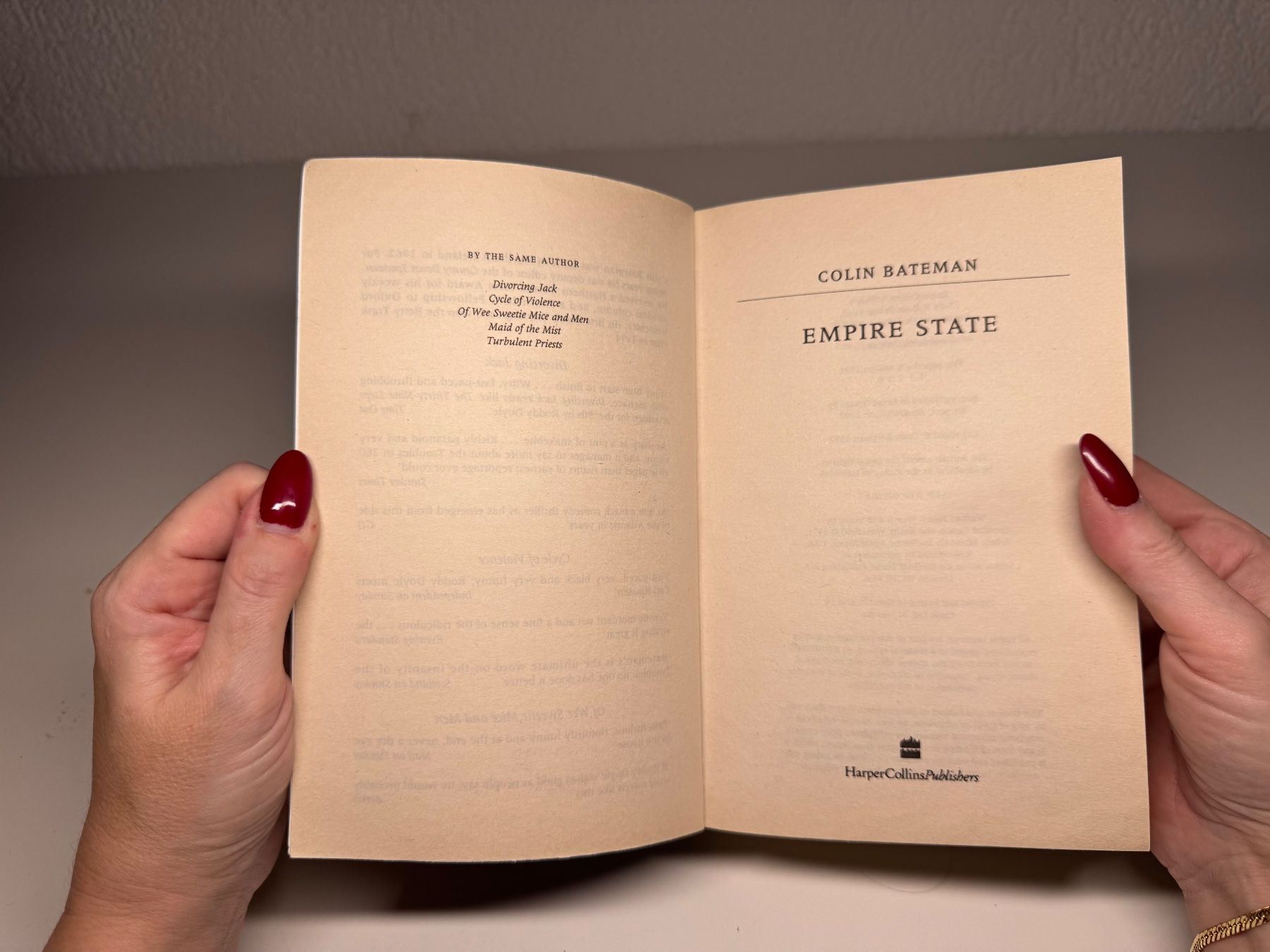 Bücher: NOVEL: Colin Bateman, Empire State – Gebraucht aus Grosswangen von English_books 2