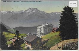 Leysin - Miremont (Sanatorium) et Dents du Midi