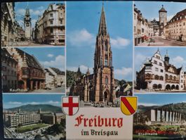 Ansichtskarte Freiburg im Breisgau