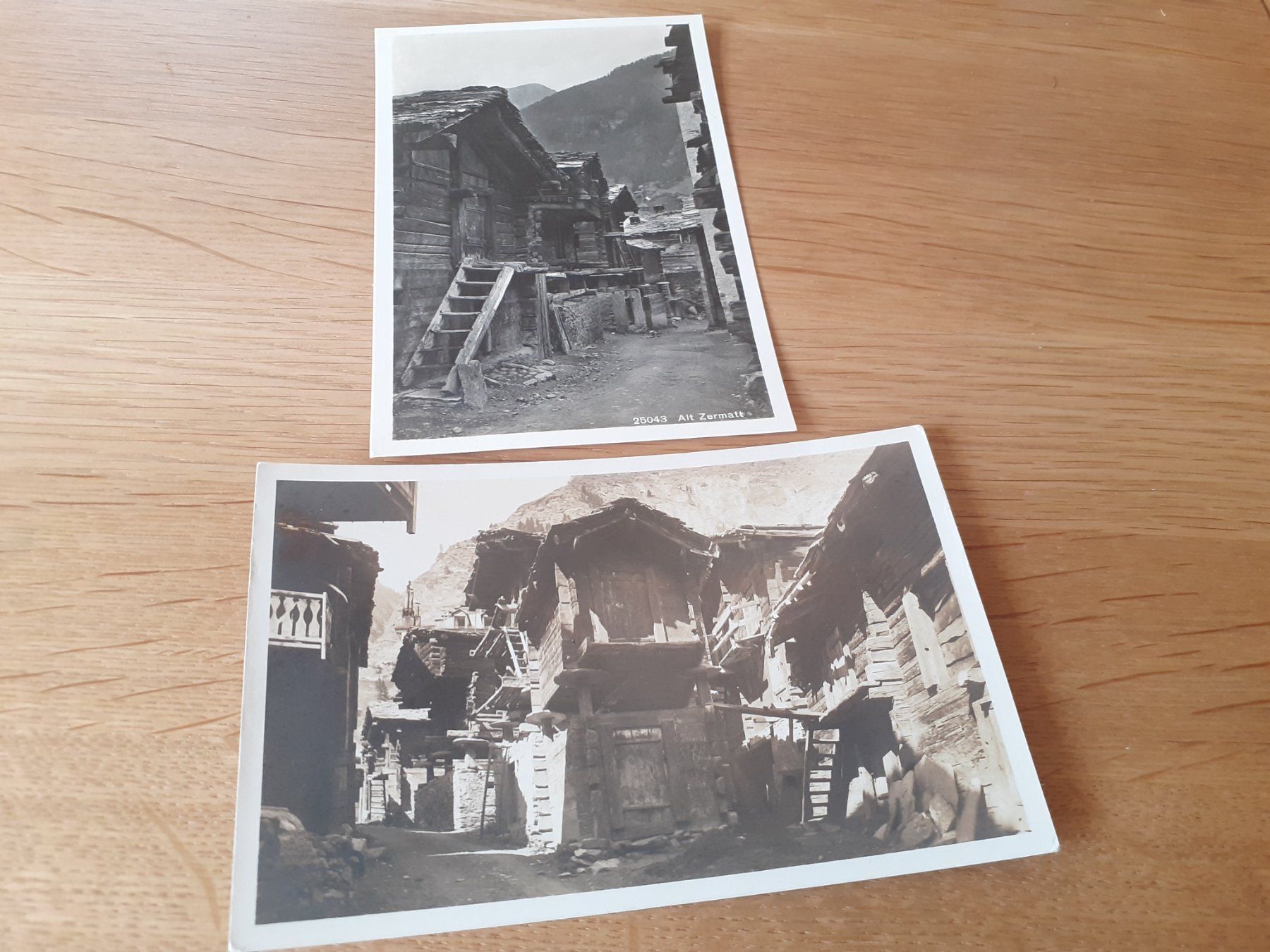 Cartoline postali: ALT ZERMATT _ ALTE HUETTEN – Usato da Winterthur venduto da Ornyx7
