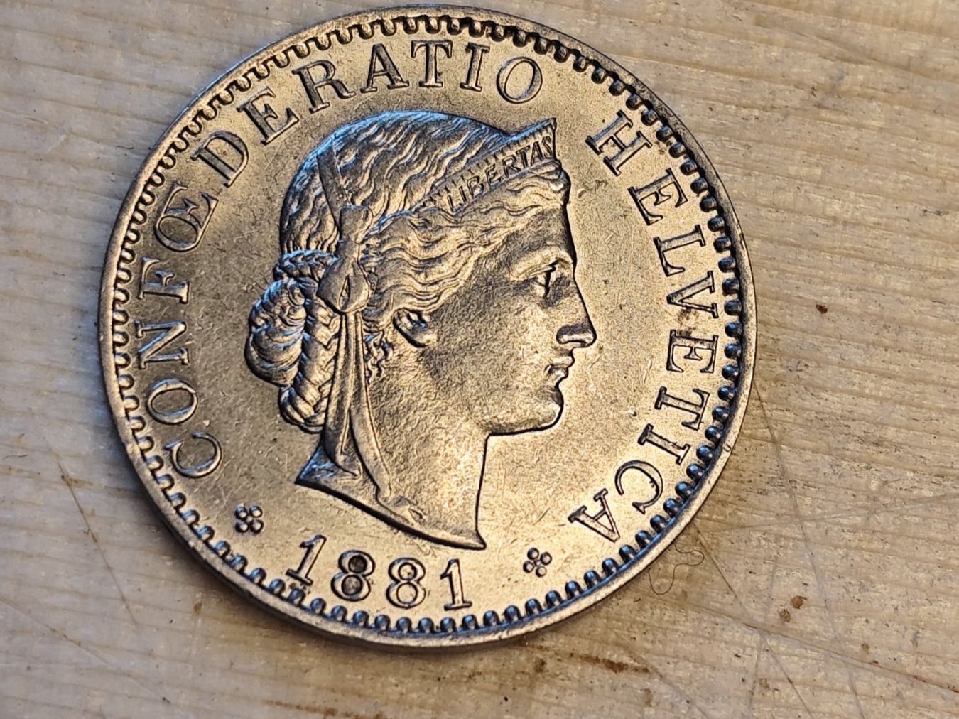 Tutti le monete: ==> 20 Rp 1881 vz <== – Usato da Bern venduto da b.man_is_back 2