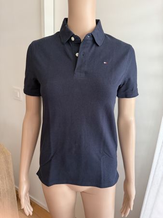 Poloshirt Tommy Hilfiger marineblau 12-14 Jahre ,Oder XS