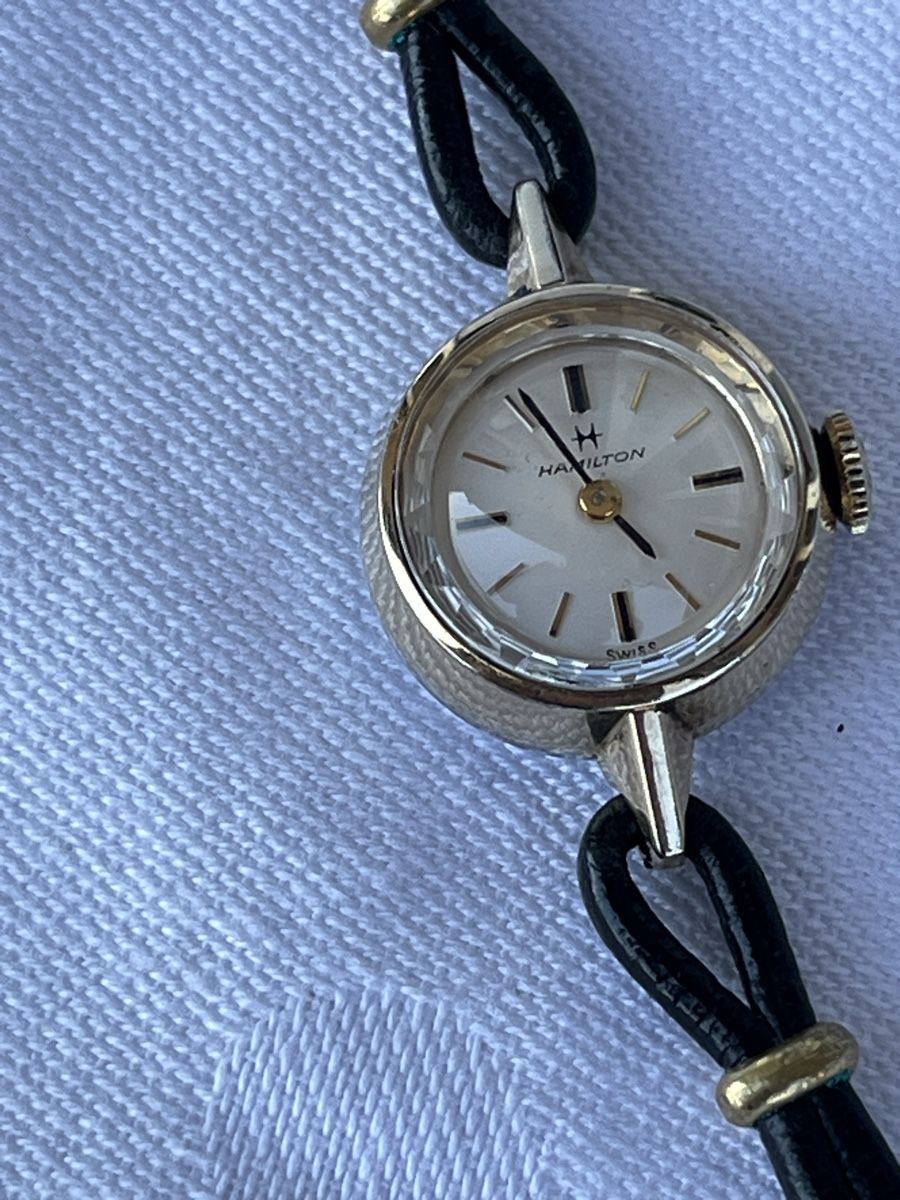 Hamilton Orologi: Belle HAMILTON mécanique plaqué or  – Usato da Neuchâtel venduto da wyl_zxp8 5