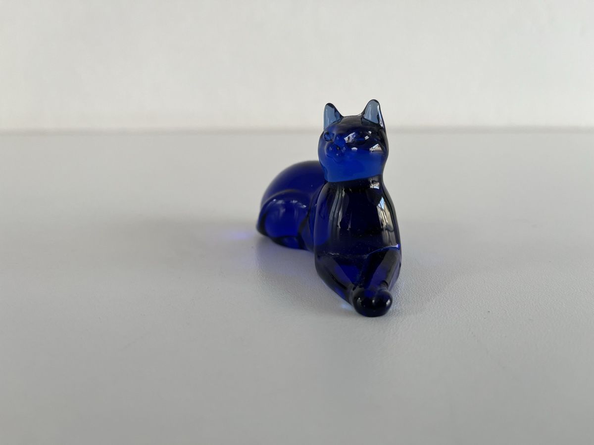 Franklin Mint Statuette: Katze / Franklin Mint / Glas – Usato da Wetzikon ZH venduto da seli03 2