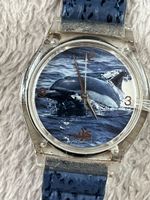 Uhr Delphin Zifferblatt