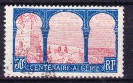 Alle Briefmarken: Timbre rare Algérie Centenaire - 1930 - Obl. – Gebraucht aus Blonay von Leglaude_01