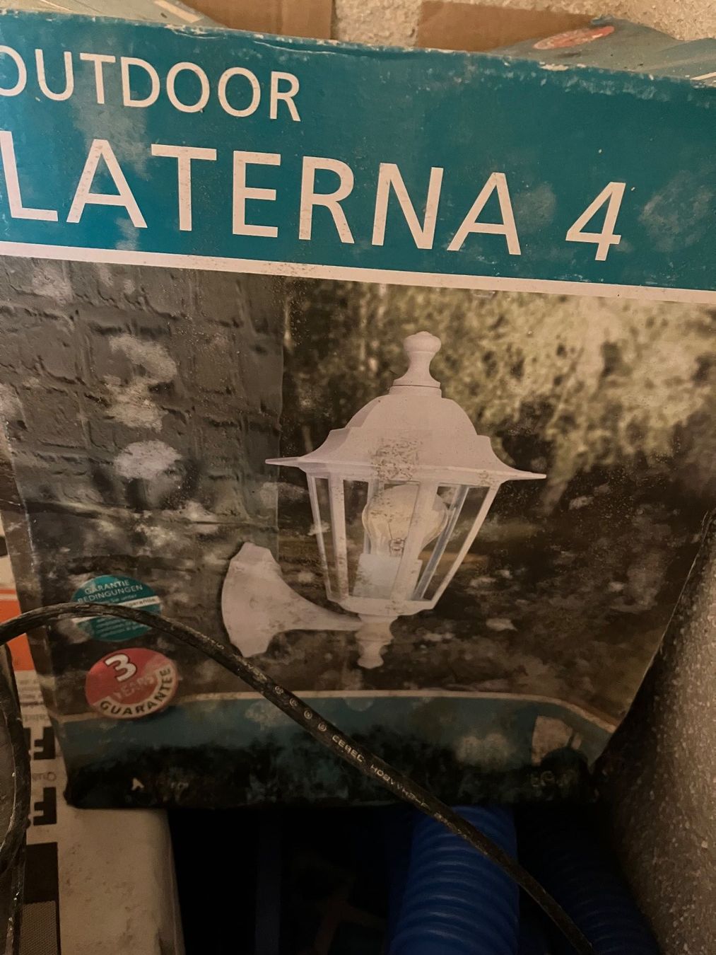 Eglo Lampade: Aussenleuchte Aluminium weiss – Usato da Ostermundigen venduto da bea_pjw9 1