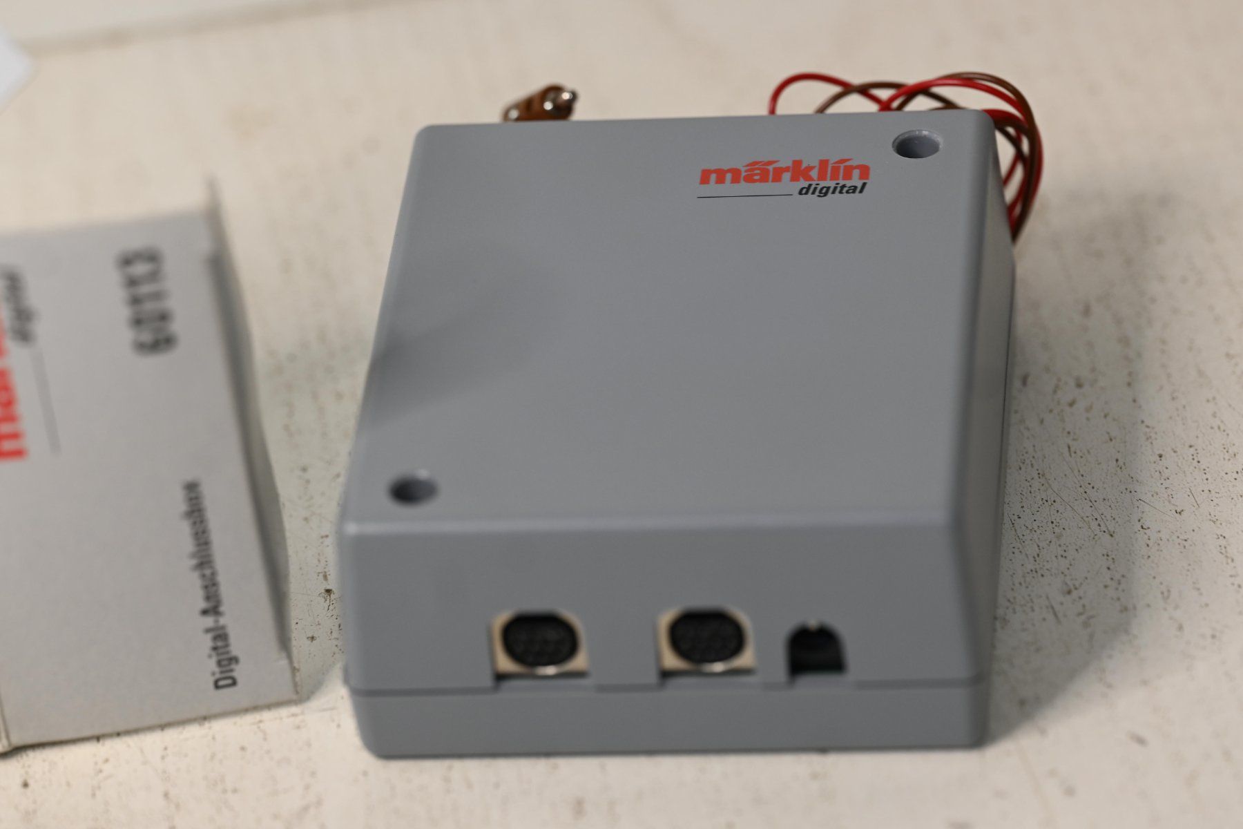 Märklin Modellini di ferrovie: Märklin Digital-Anschlussbox 60113 -mit OVP – Usato da Laupen ZH venduto da Zmoewe 2