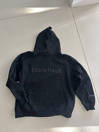 Essentials Hoodie Black, M