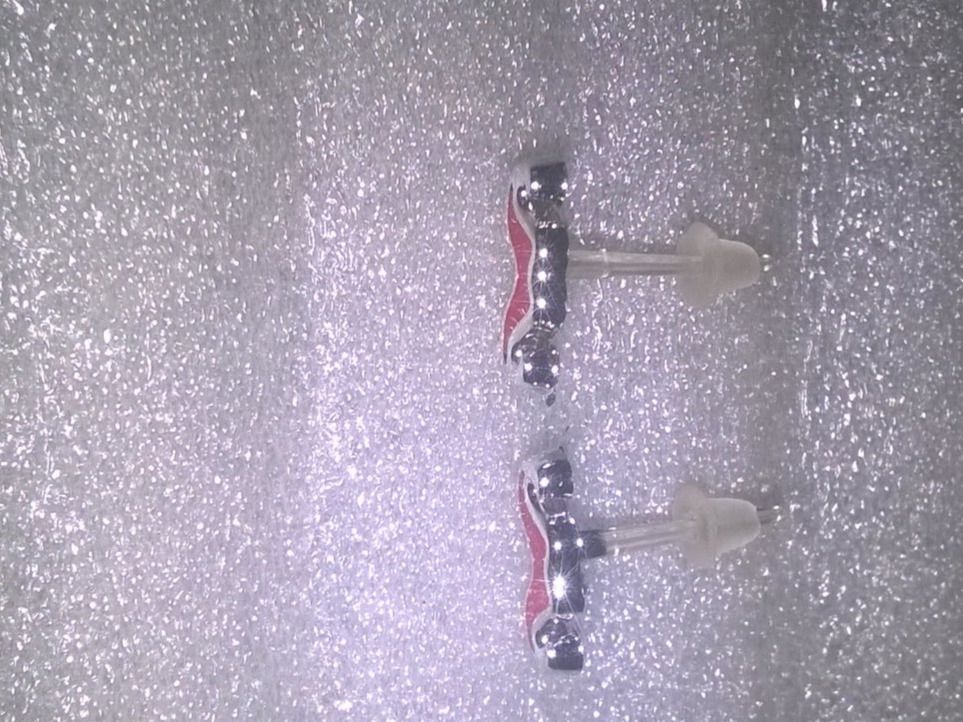 Ohrringe & -stecker: OHRRINGE MODESCHMUCK,,,,Schnurrbärte,,ROT FARBE – Neu (gemäss Beschreibung) aus Basel von bijoutrie_4 1
