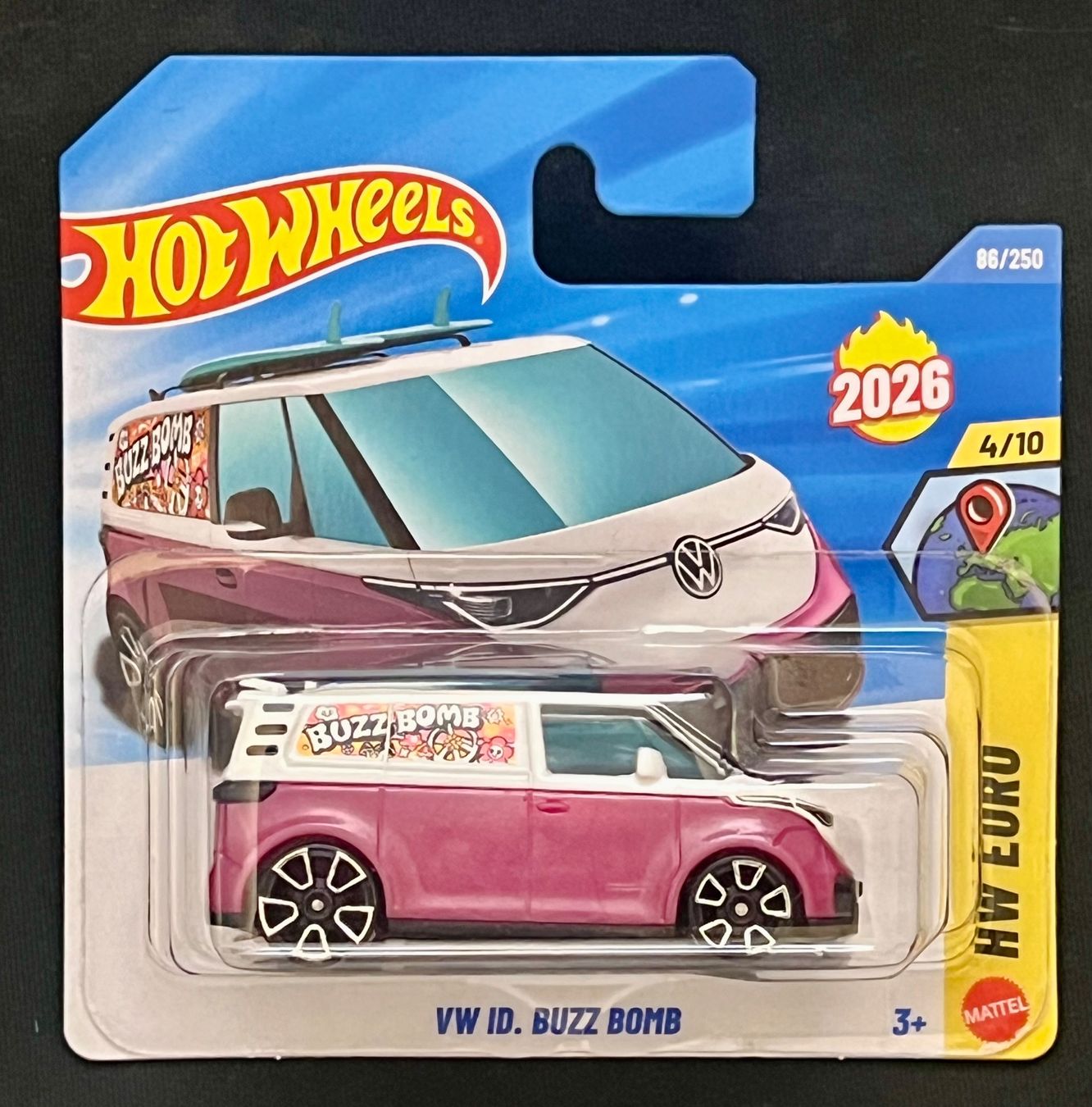 Hot Wheels Modellini d'auto: Hot Wheels VW ID. Buzz Bomb, 86/250 – Nuovo e nell'imballaggio originale da Rümlang venduto da Wantedjoe