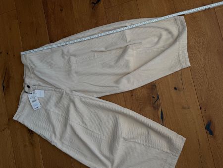 Zara Cord Hose Barrel wide leg XL 32 / 44