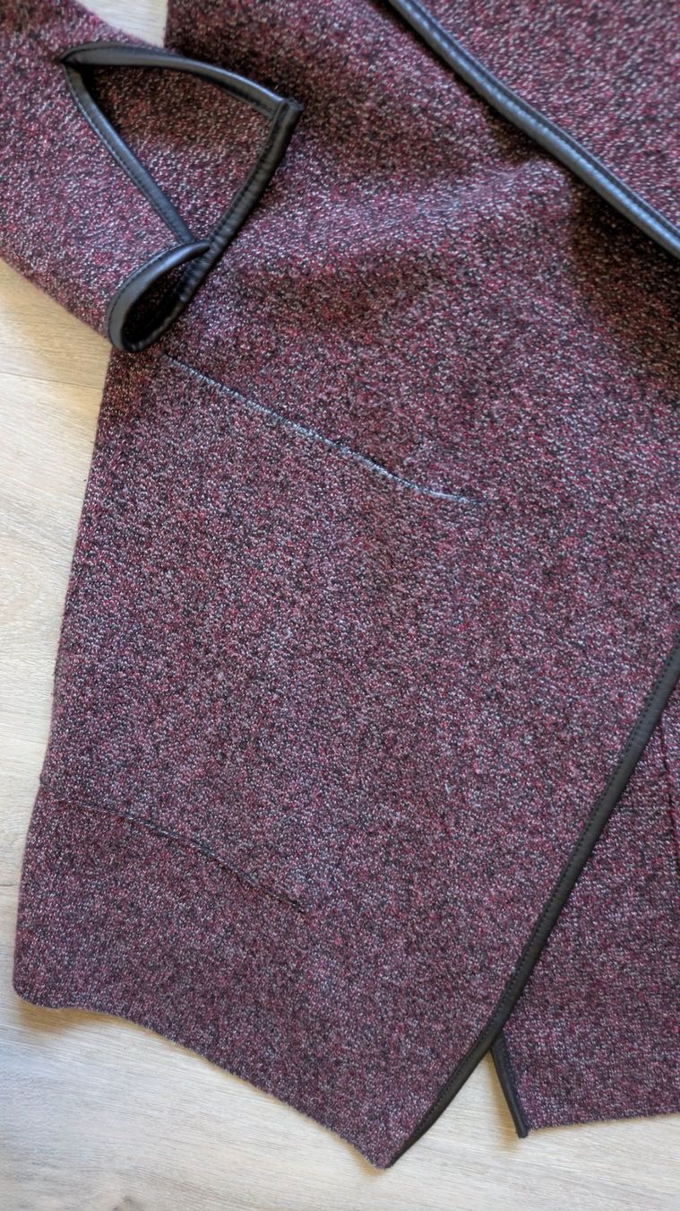 Giacche: Gilet long bordeaux/noir - M – Nuovo (secondo la descrizione) da Orsieres venduto da IndianaJones50a 3